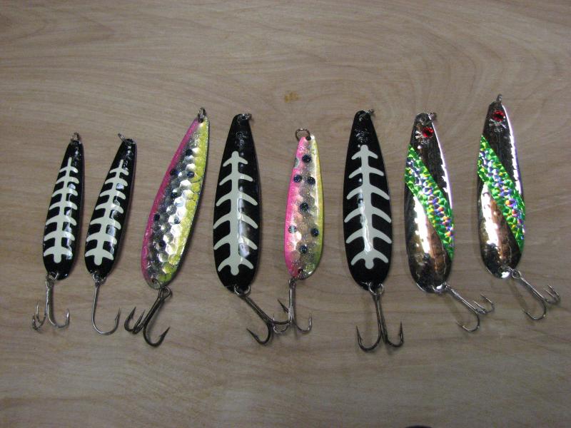 trolling spoons for sale - Classifieds - Buy, Sell, Trade or Rent - Great  Lakes Fisherman - Trout, Salmon & Walleye Fishing Forum