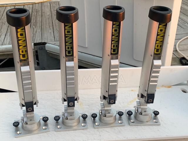 8 Cannon dual axis rod holders - Classifieds - Buy, Sell, Trade or Rent -  Lake Ontario United - Lake Ontario's Largest Fishing & Hunting Community -  New York and Ontario Canada